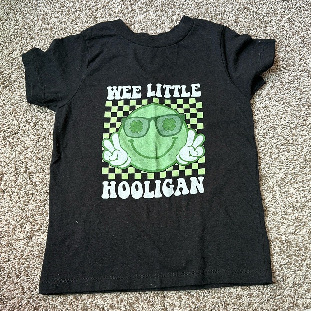 Short sleeve St. Patrick’s Day 4T shirt